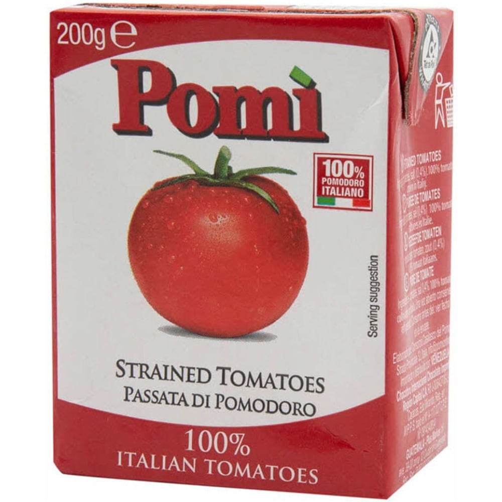 Tomate pelado Pomi tetra 200 grs