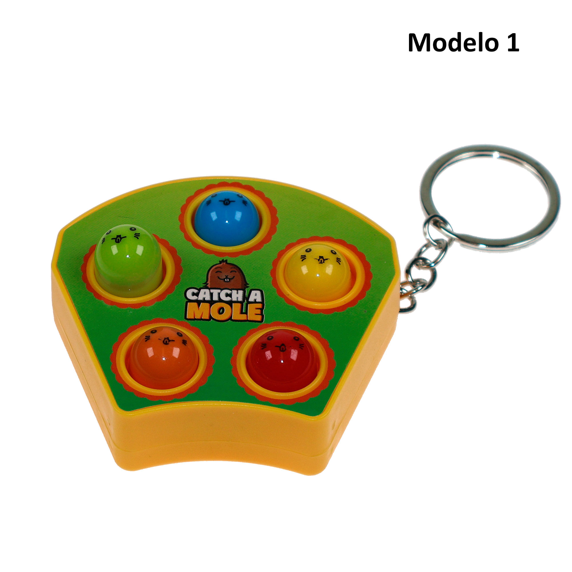 Juego de atrapar topos con llavero Modelos Surtidos