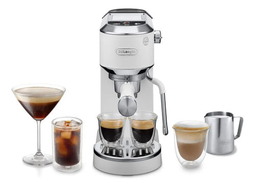 Cafetera Espresso Delonghi Dedica Duo Ec890 Blanco