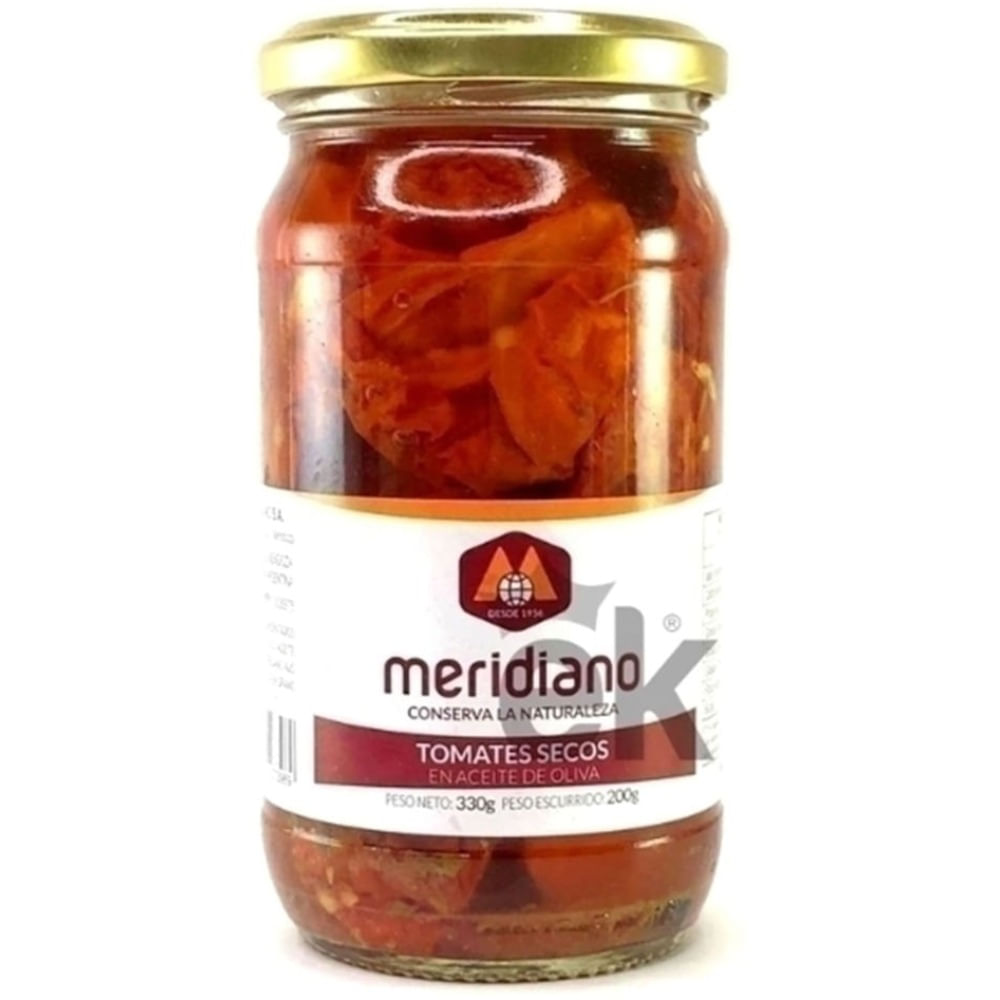 Tomates secos en oliva Meridiano 330 cc.