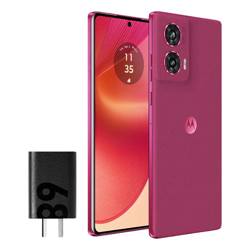 Celular Motorola Edge 50 Fusion 5g 8gb 256gb Hot Pink Pb1w0038ar