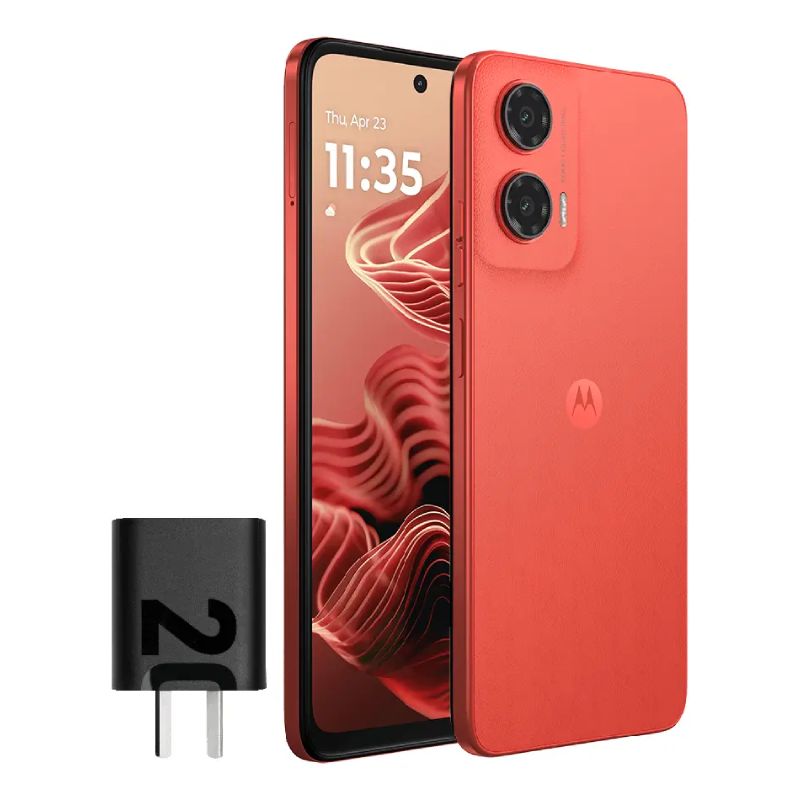 Celular Motorola Moto G35 4gb 128gb Dual Sim Guava Red Pb3g0031ar
