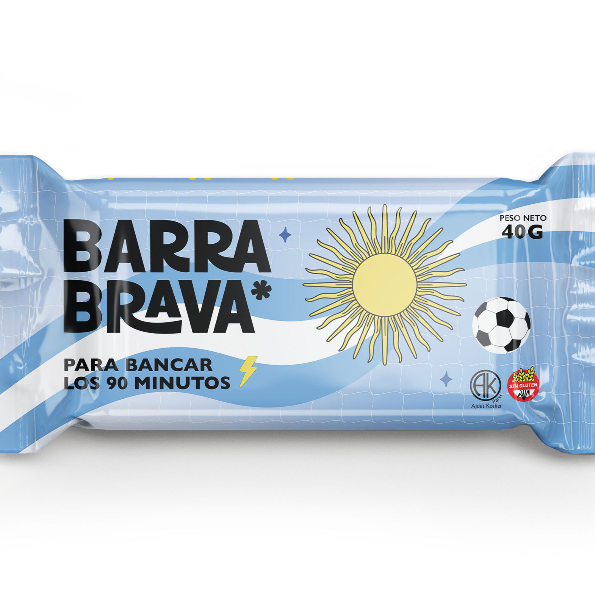 Barra de cereal Brava Mundial castañas de cajú y datiles 45 grs