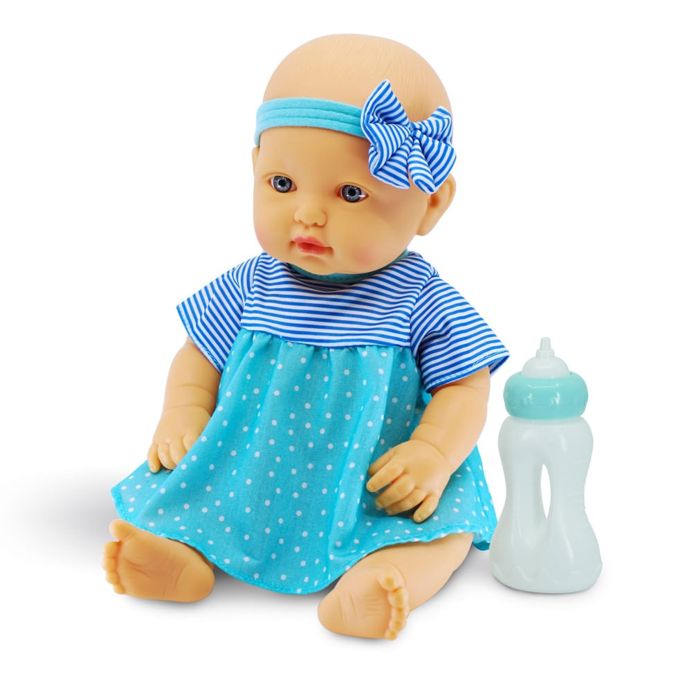 Bebé con mamadera