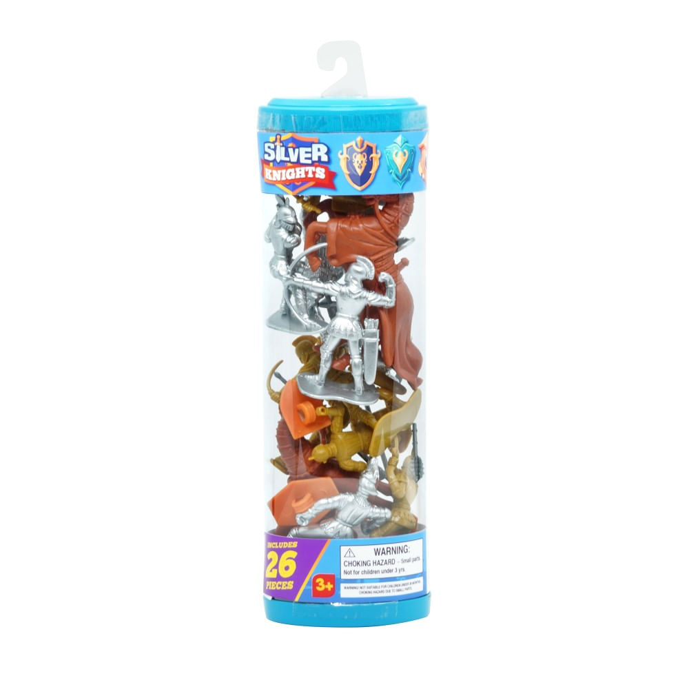 Playset tubo ejército 24 piezas