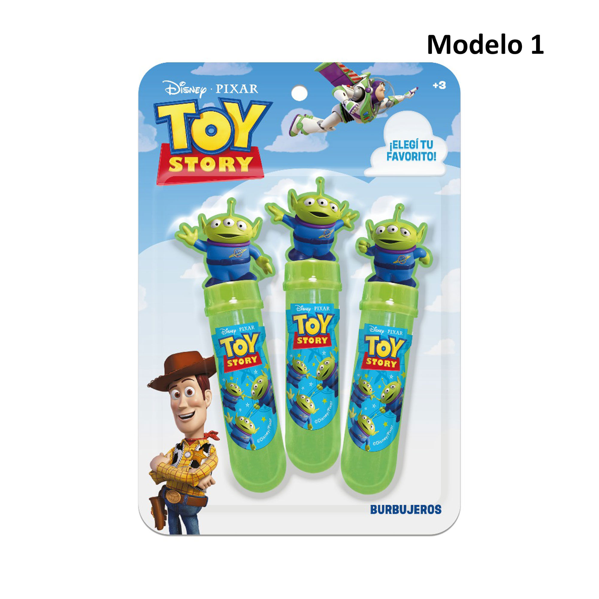 Burbujero Toy Story x 3 uni modelos surtidos