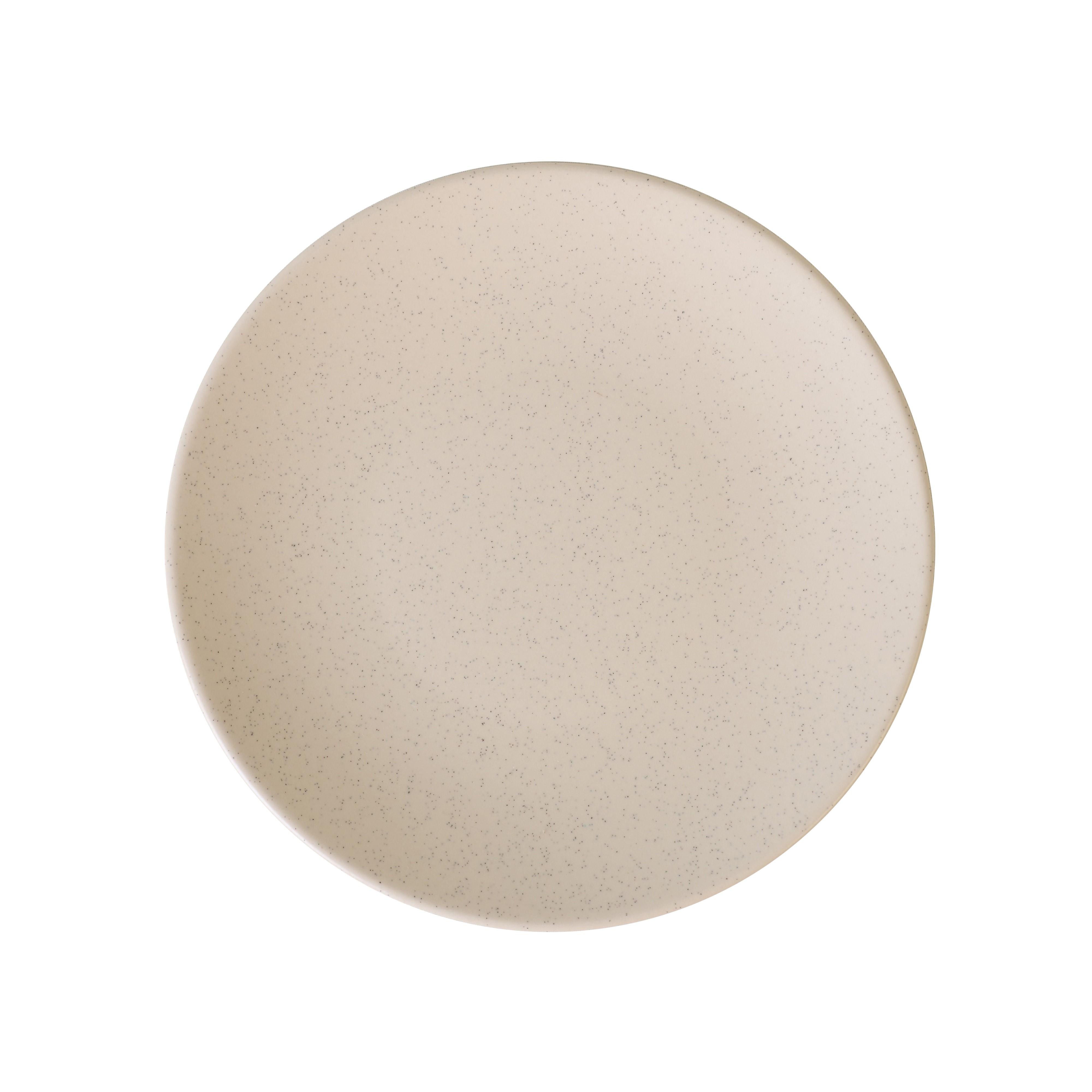 Plato postre Carrefour Home 20 cm matt cream h26