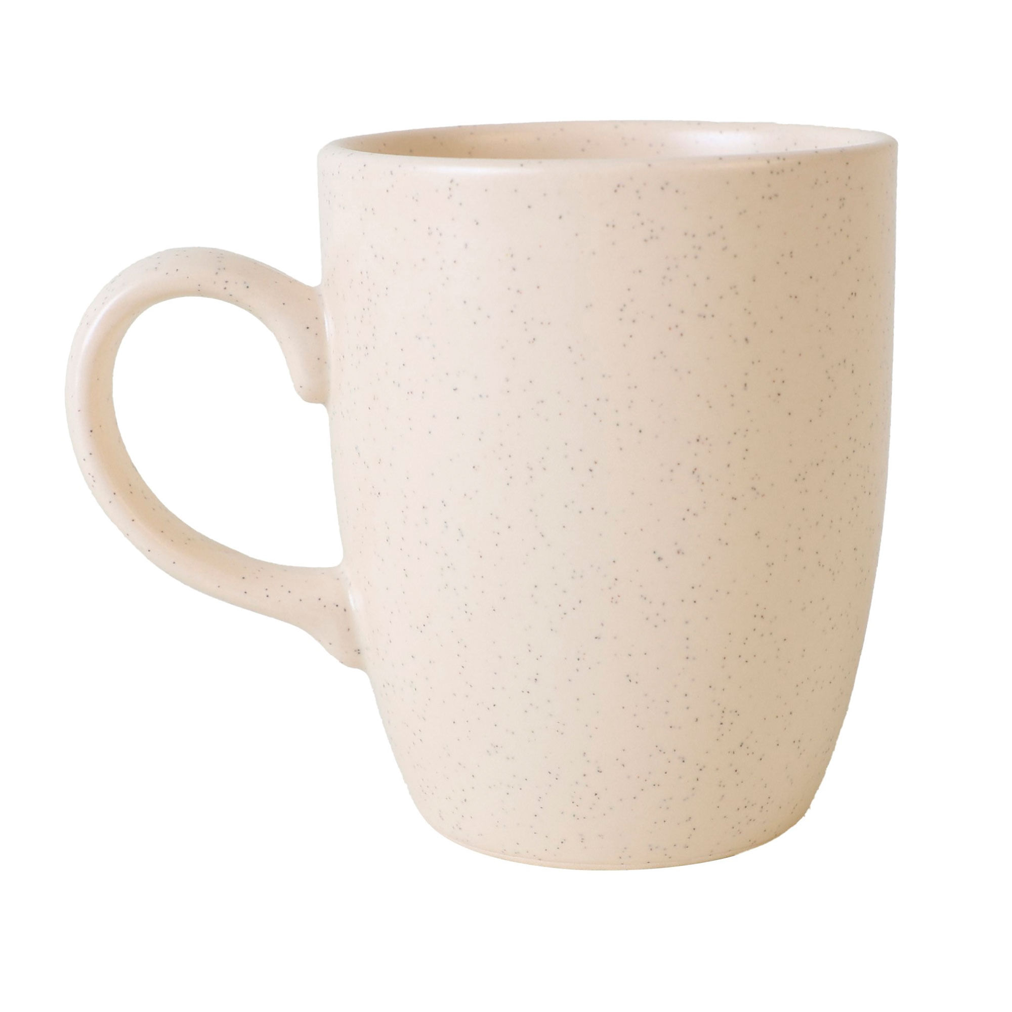 Jarro mug Carrefour Home bulut 9 cm matt cream h26