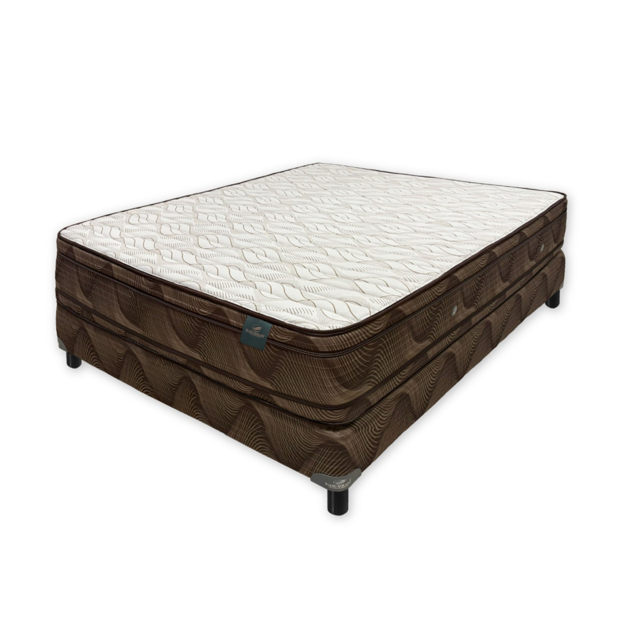 Sommier y Colchón Espuma 2 plazas 140x190 Donatello