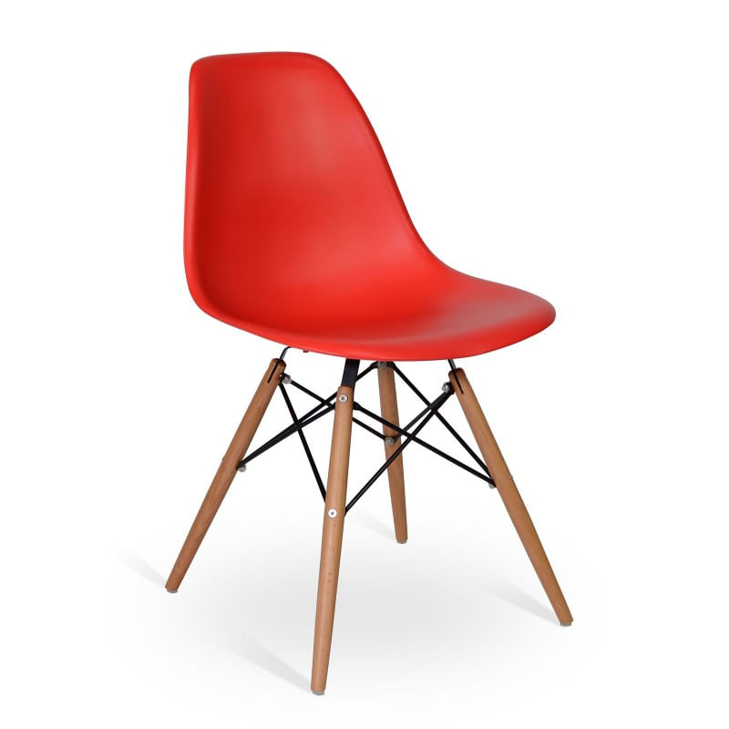 Sillas Eames Kids Para Niños Color Rojo (Sil-114)