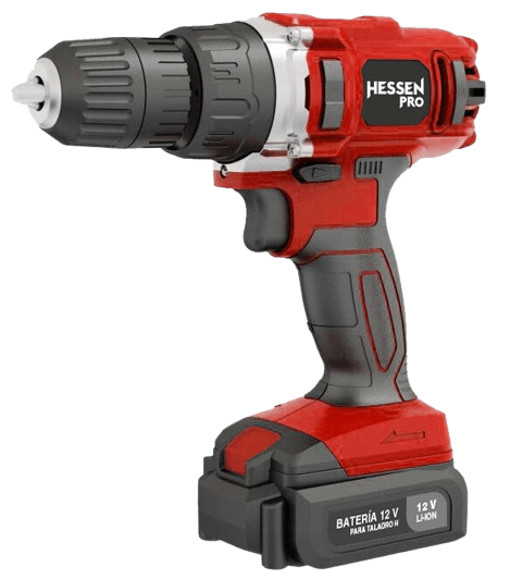 Taladro Hessen 12V Con batería y cargador