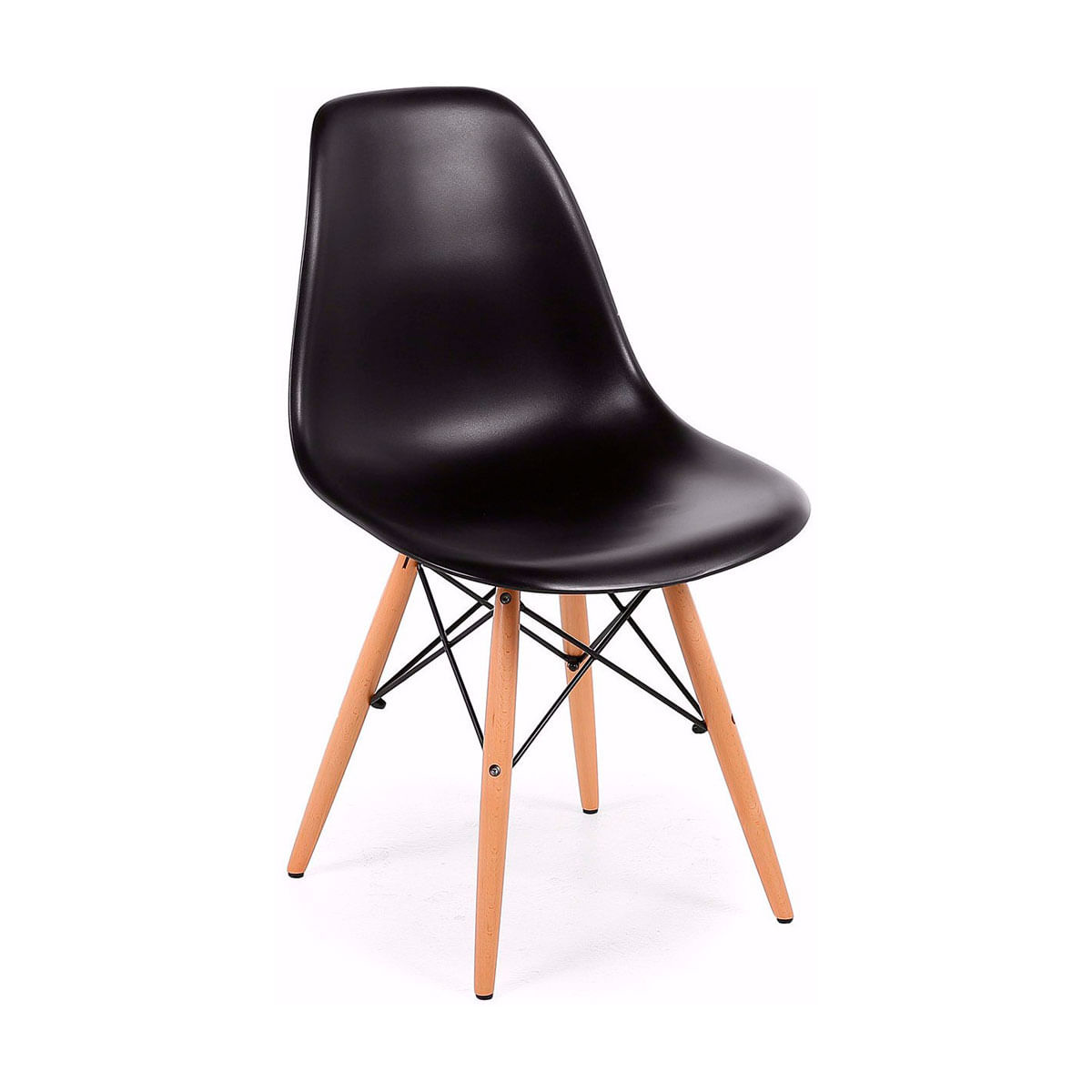 Silla Eames Ideal Comedor Living  Color Negra  (SIL-102)