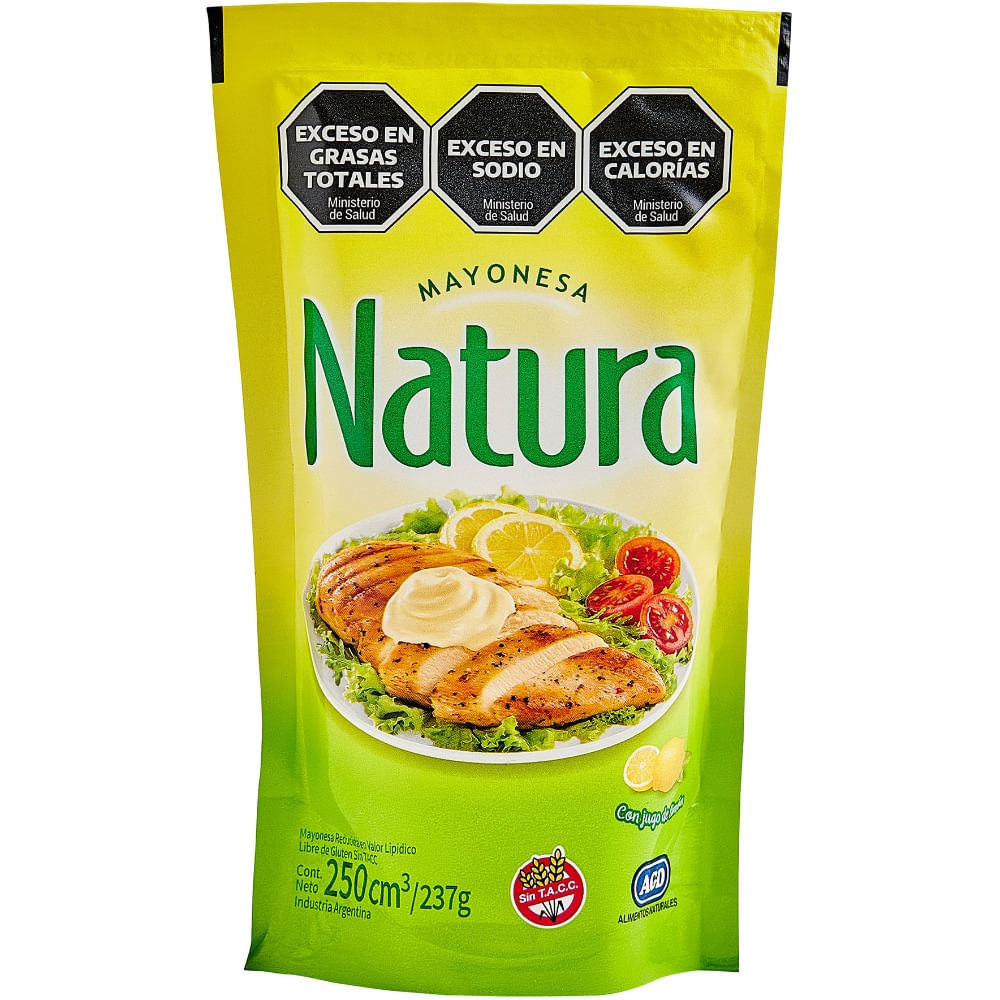 Mayonesa Natura 250 Cc