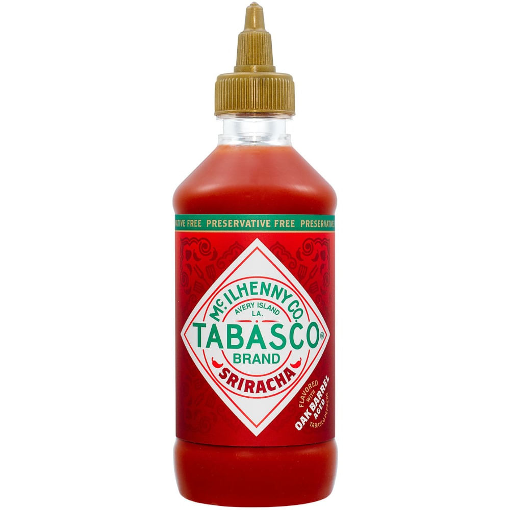 Salsa sriracha Tabasco pet 256 ml