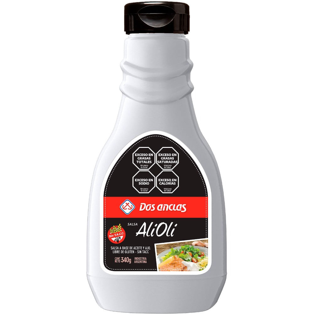 Salsa alioli Dos Anclas 340 g