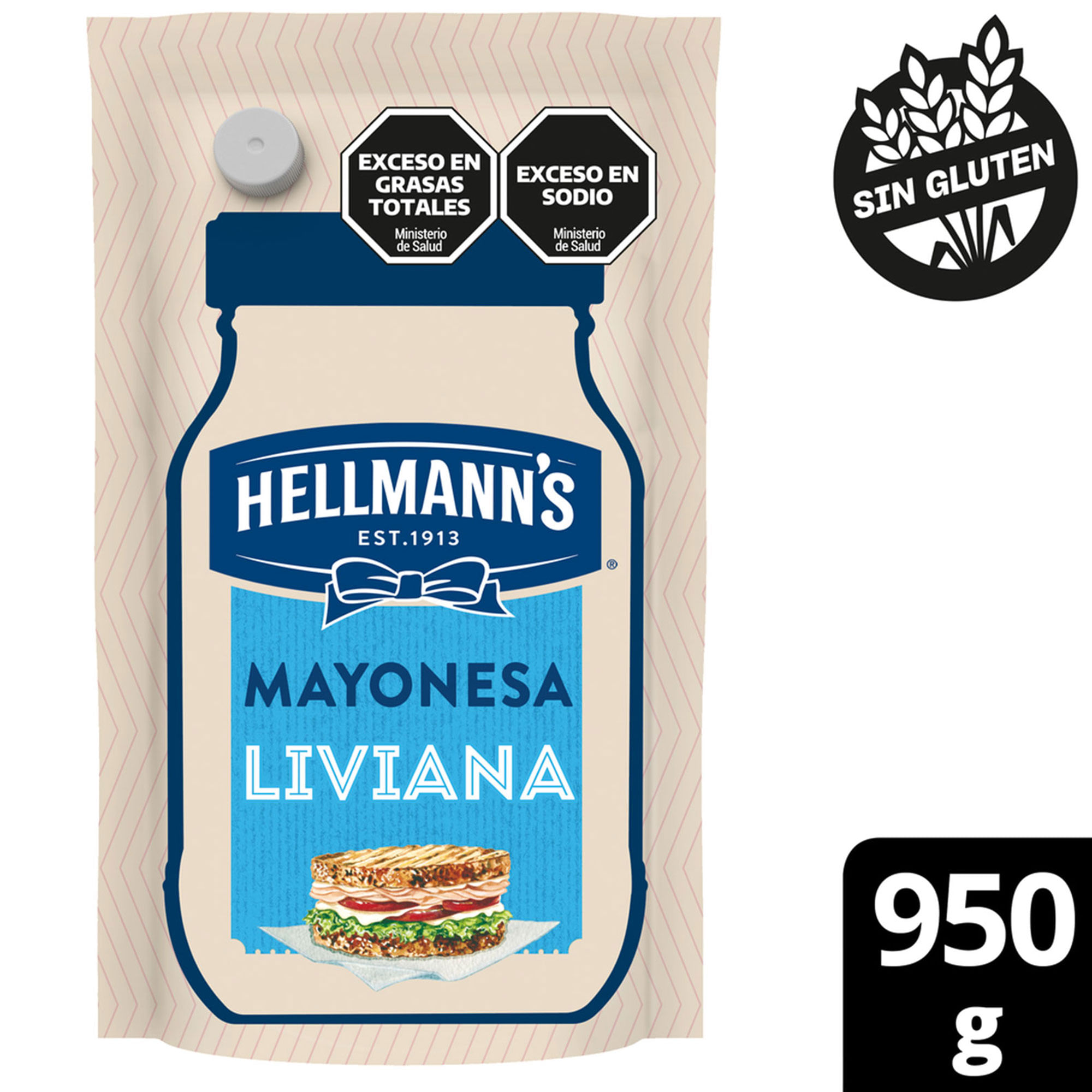 Mayonesa Hellmanns Liviana 950 G