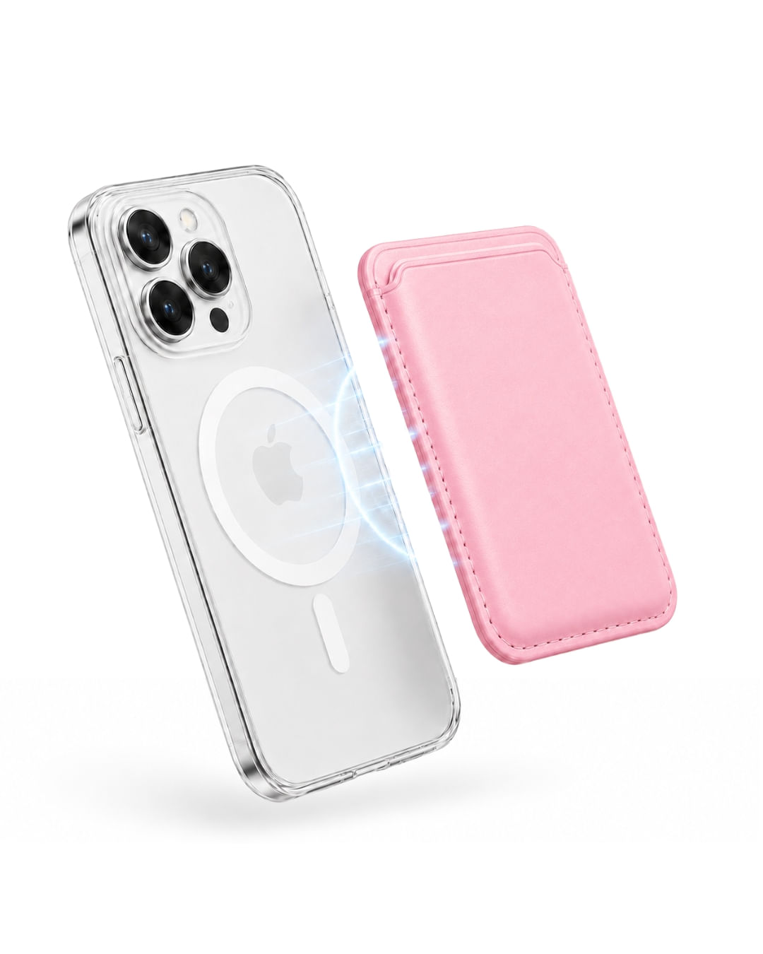 Billetera / Wallet MagnéTica Compatible Con Iphone Color Rosa