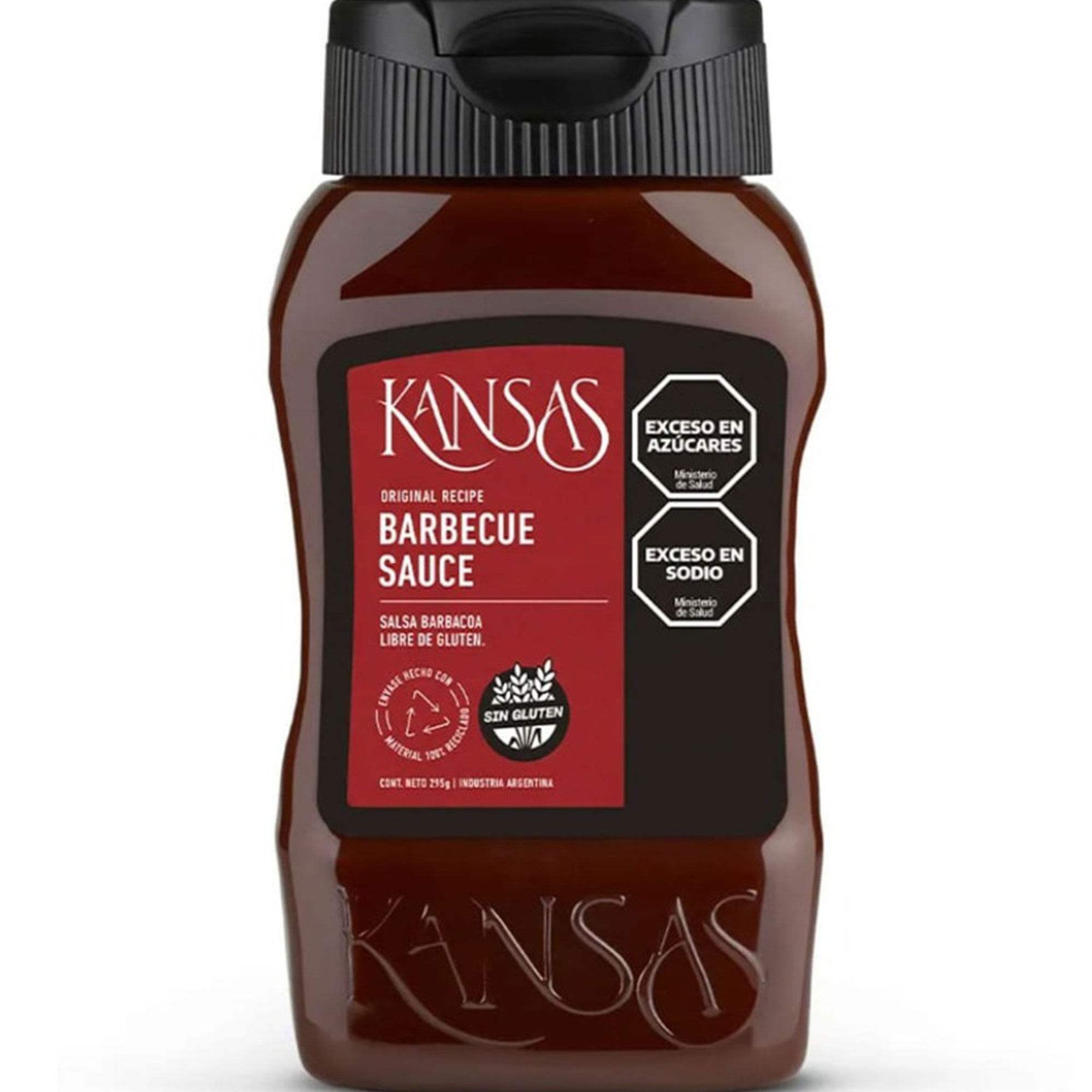 Salsa barbacoa Kansas botella chica 295 grs
