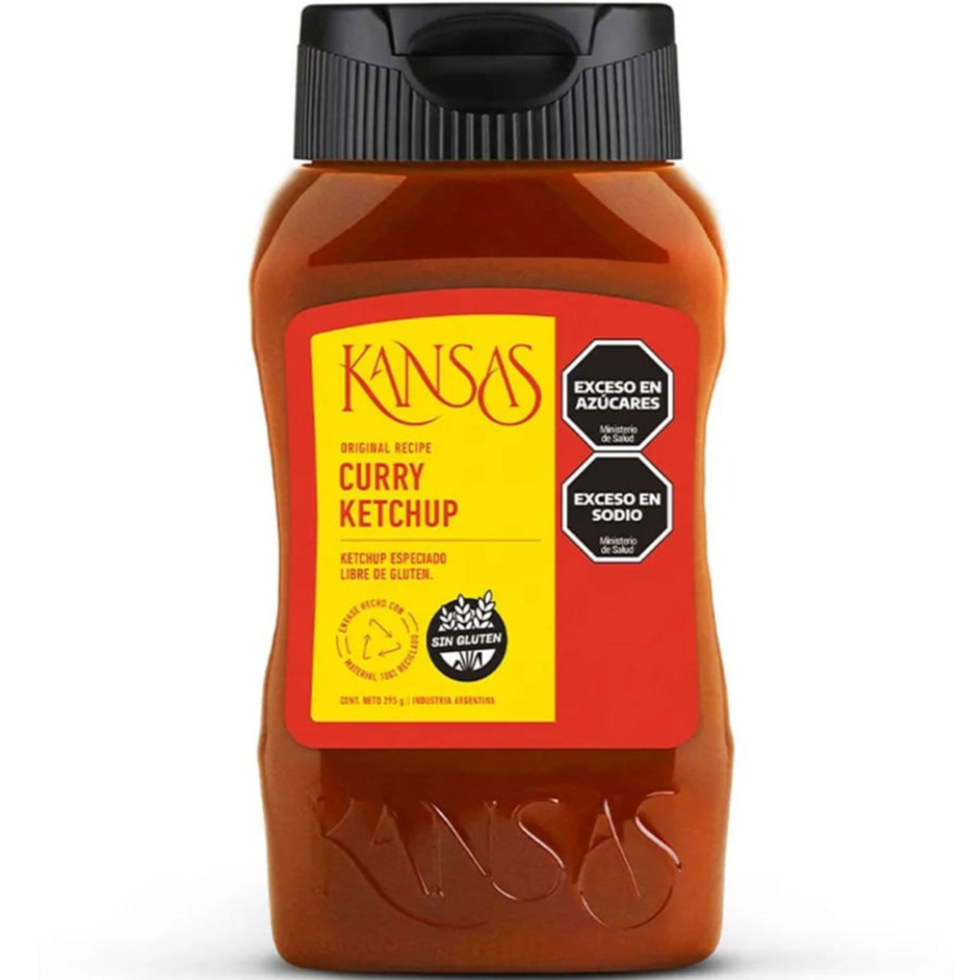 Salsa curry ketchup Kansas botella chica 295 grs