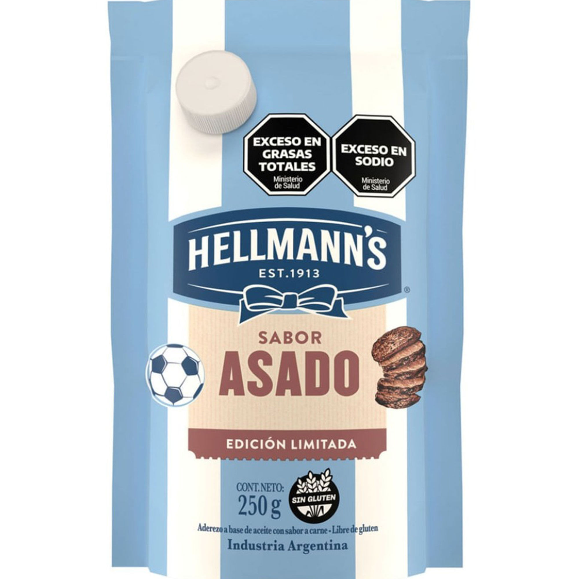 Mayonesa Hellmanns Asado 250 G