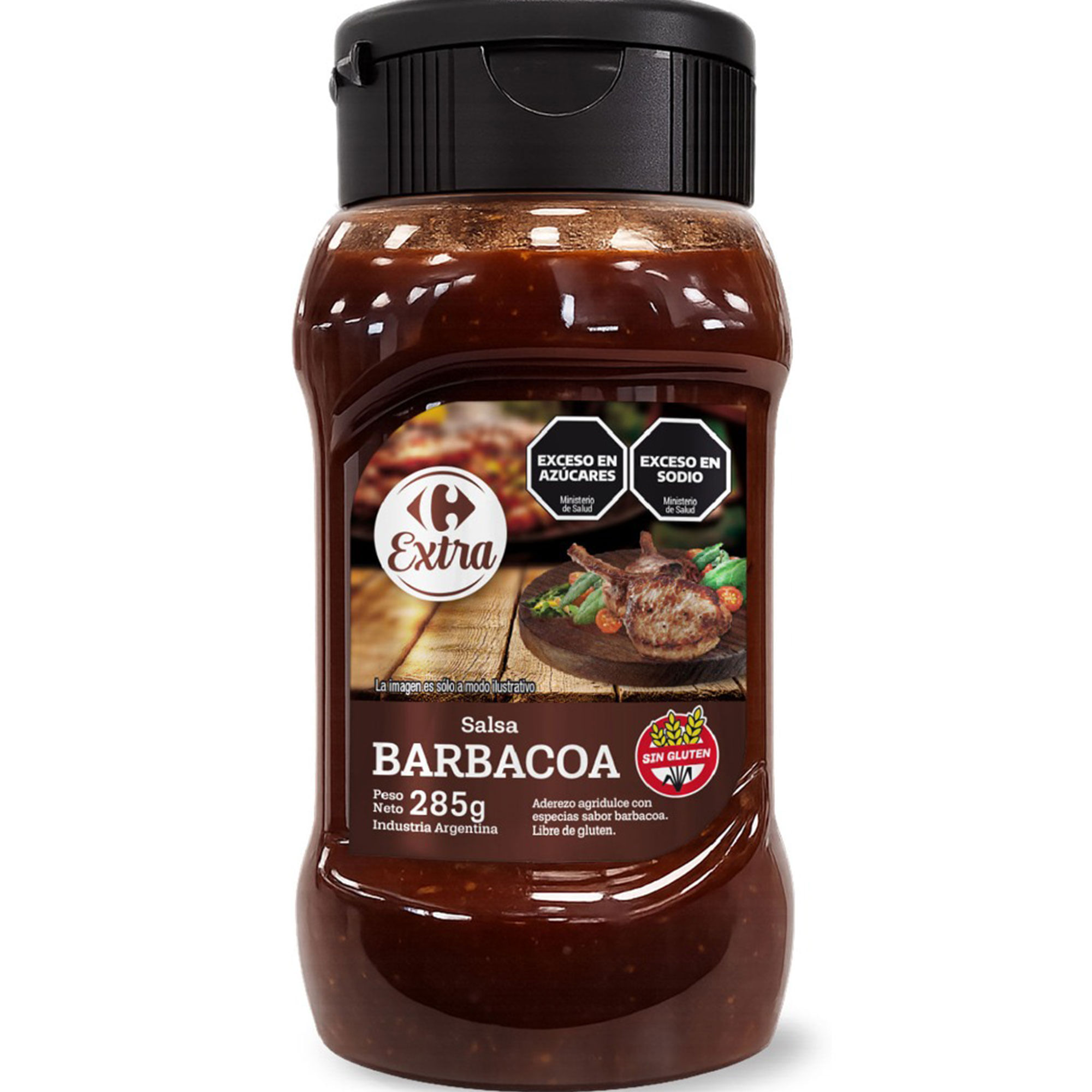 Salsa barbacoa Carrefour Extra 285 grs