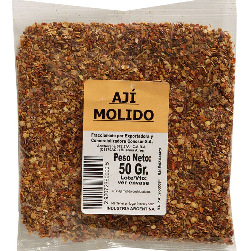 Ají molido x 50 g.