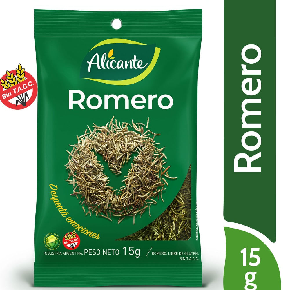 Romero Alicante Sin Tacc 15gr