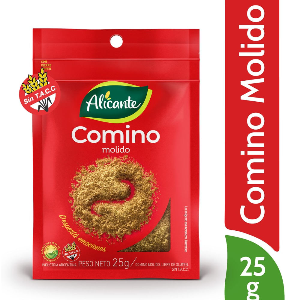 Comino molido Alicante sobre 25 g.