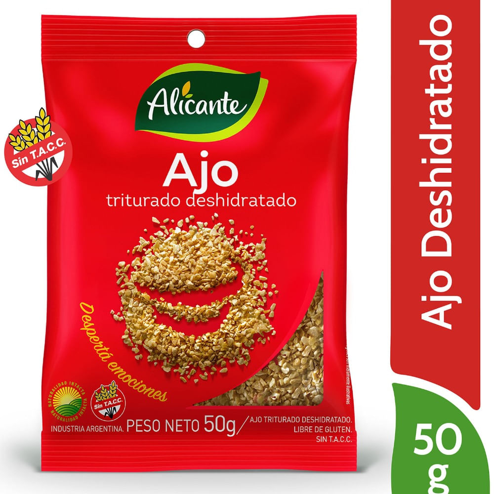 Ajo Triturado Alicante 50 Gr