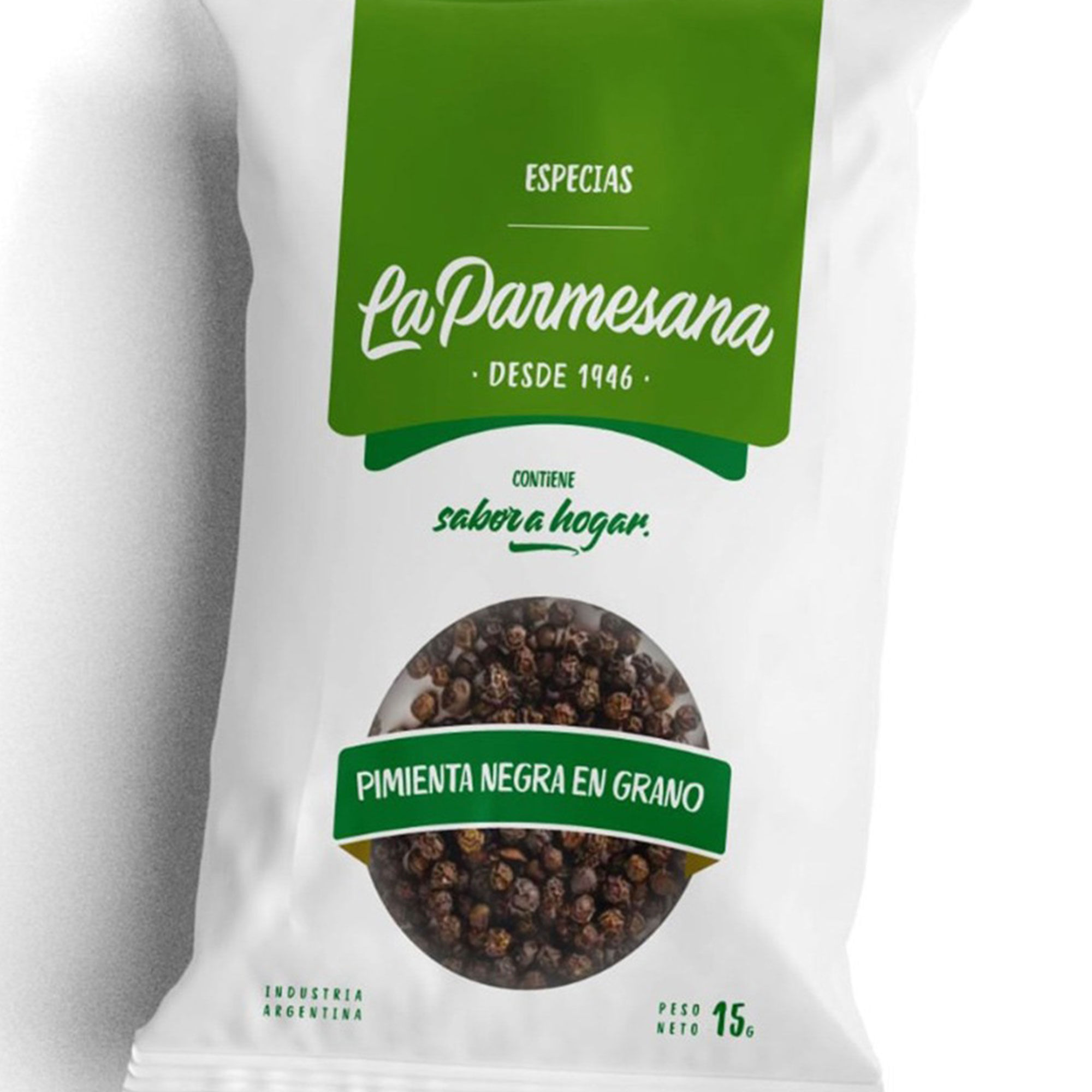 Pimienta negra en grano La Parmesana 15 grs