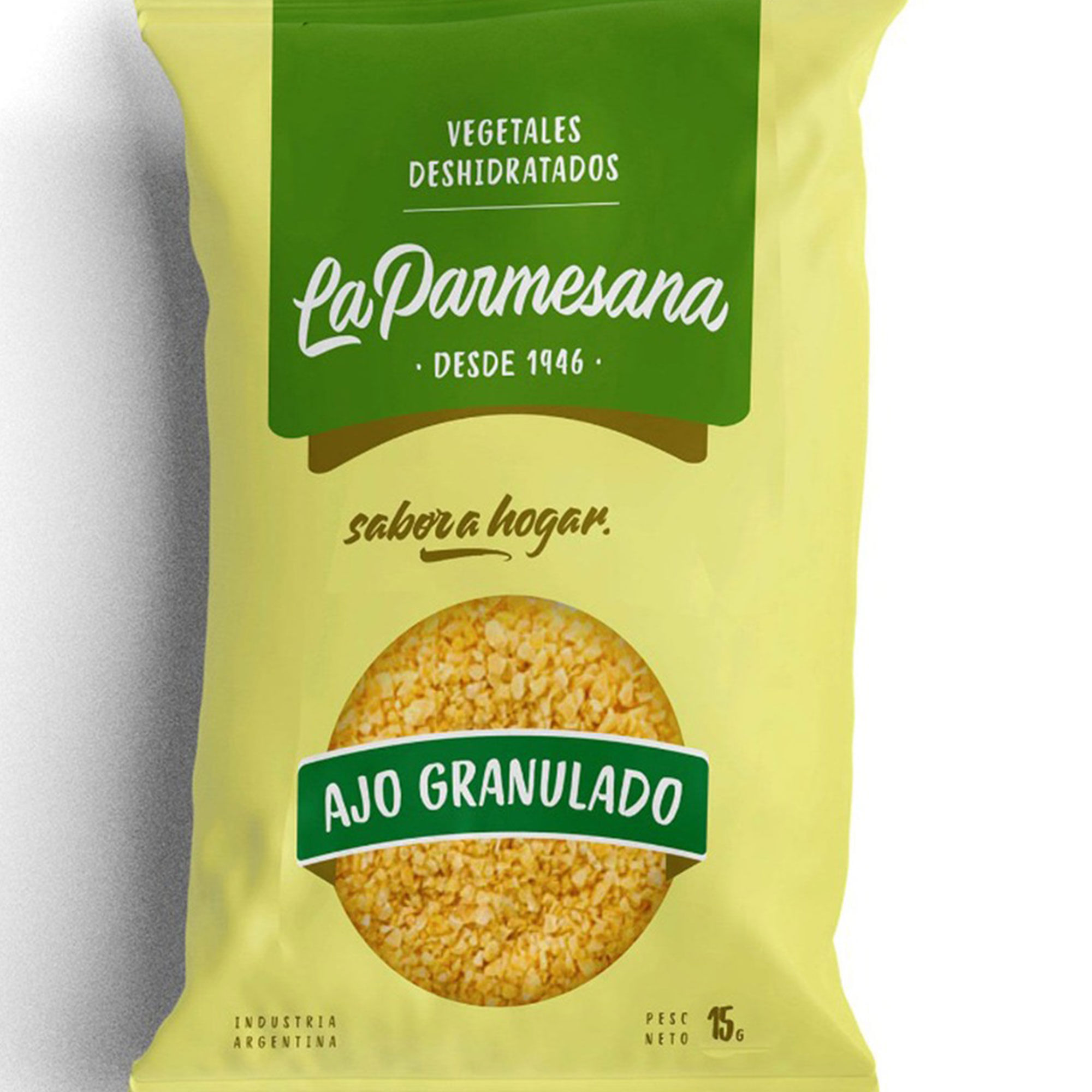 Ajo granulado La Parmesana en sobre 15 grs