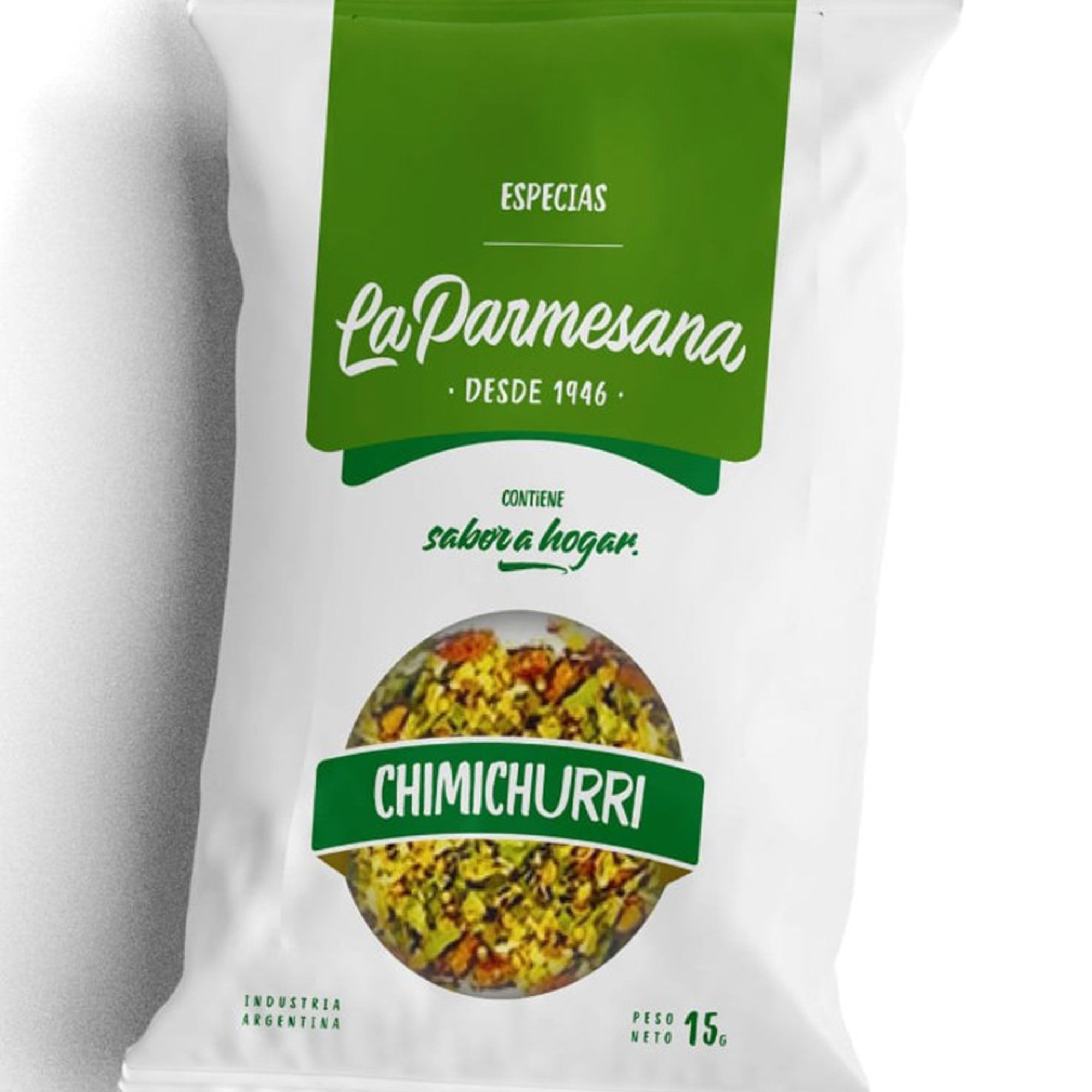 Chimichurri en polvo La Parmesana en sobre 15 grs