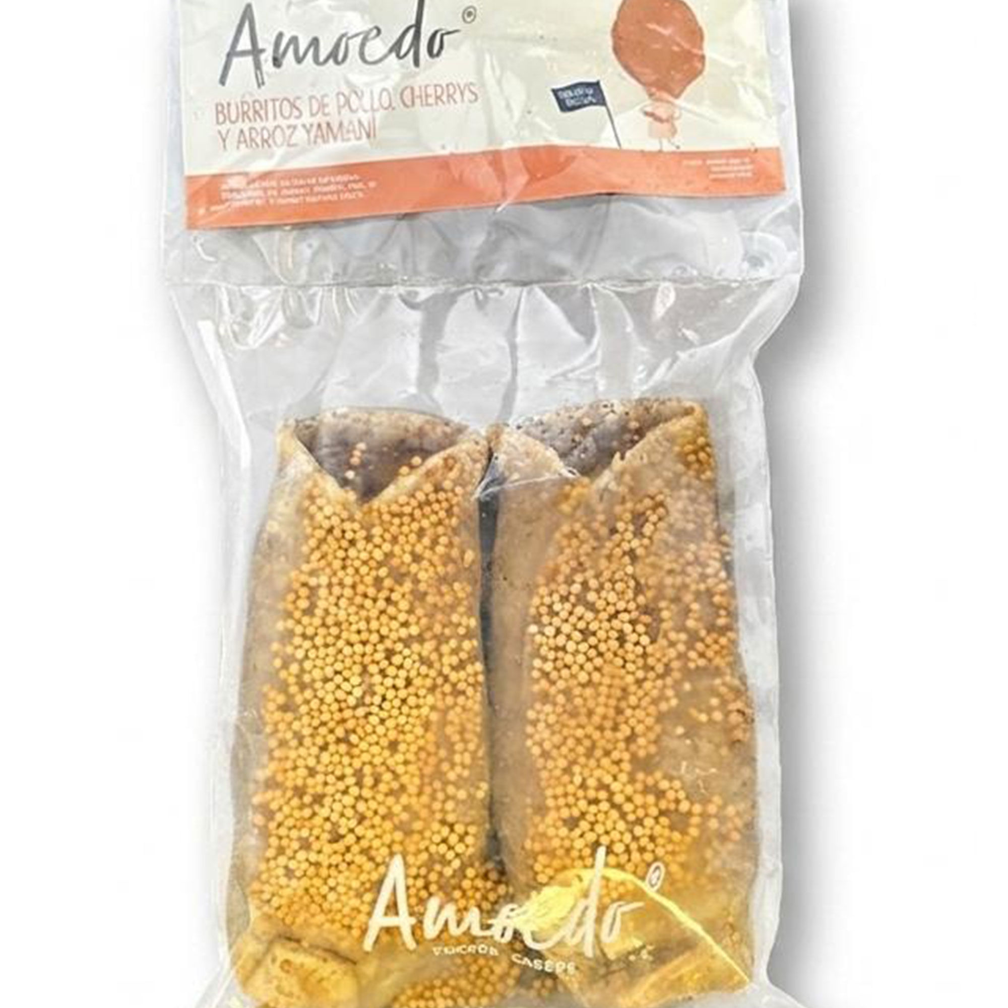 Burritos integrales Amoedo de pollo y arroz yamani 260 grs