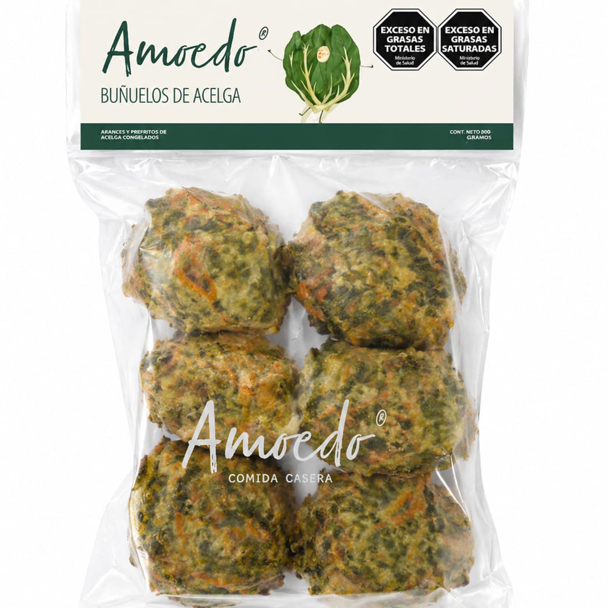 Buñuelos de acelga Amoedo 300 grs