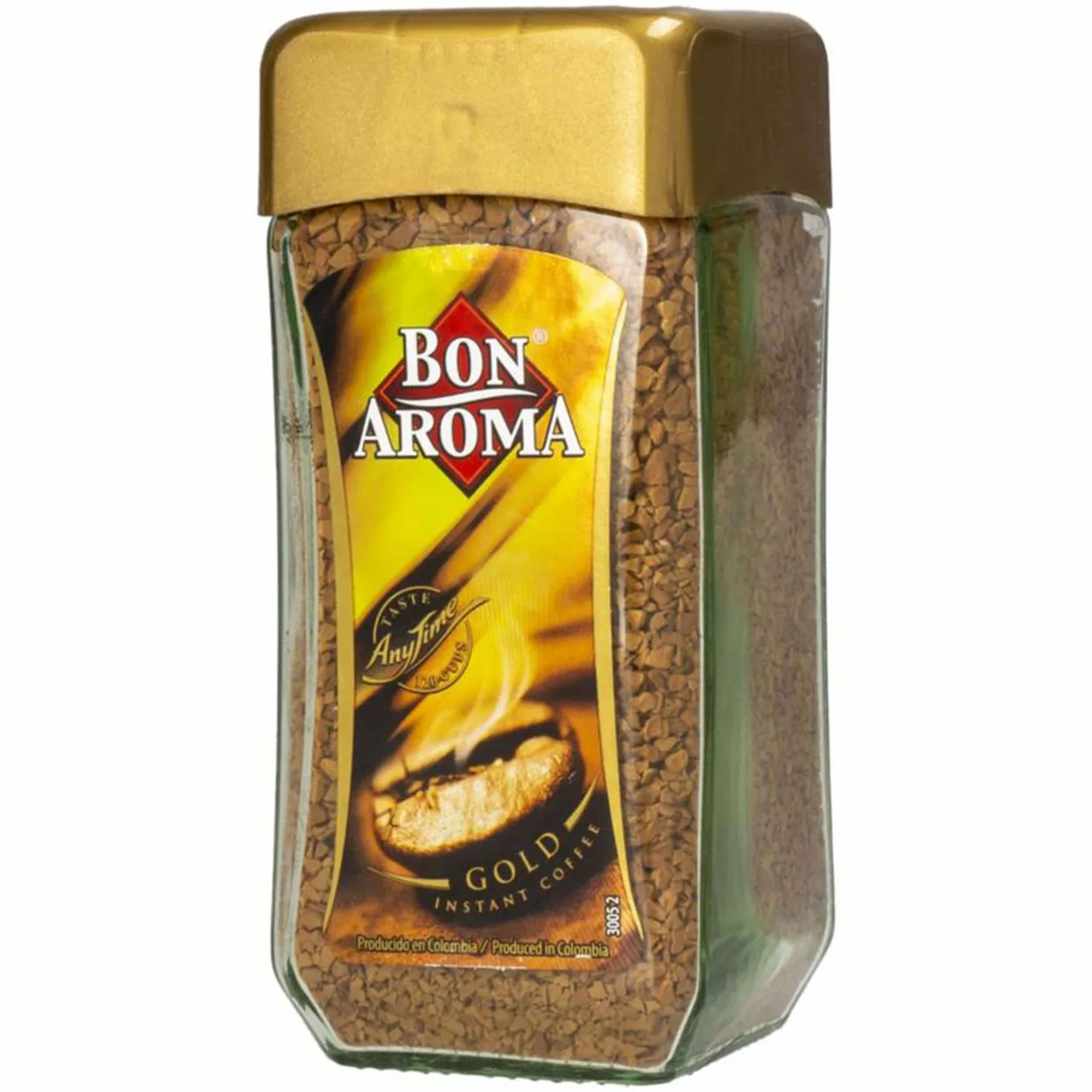 Café instantáneo Bon Aroma en frasco 100 grs