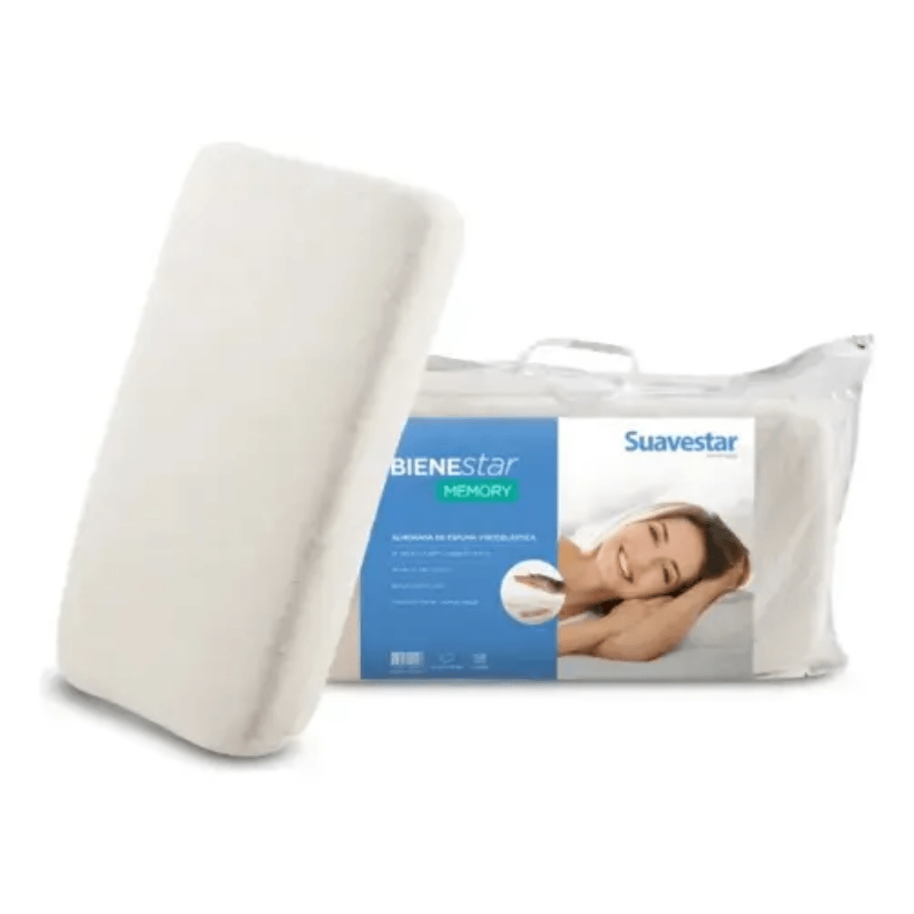 Almohada Suavestar Bienestar Memory 65x35 Cm Rectangular
