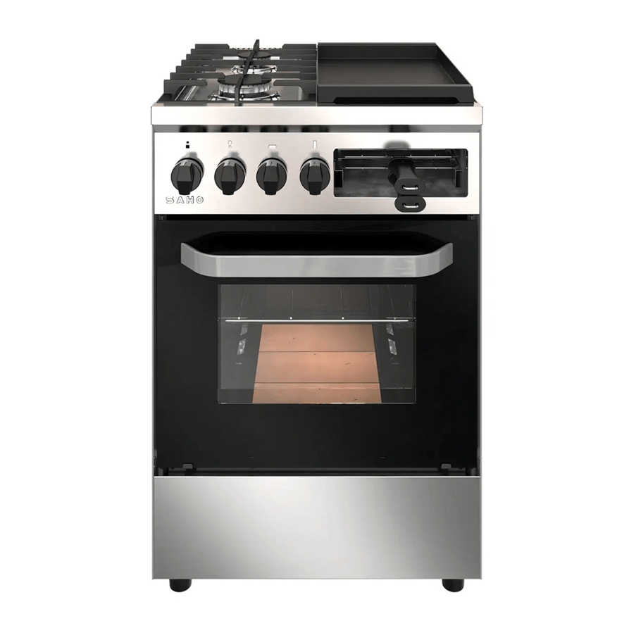 Cocina Morelli Saho Kuma 550 Multigrill Con Puerta Visor Y Plancha