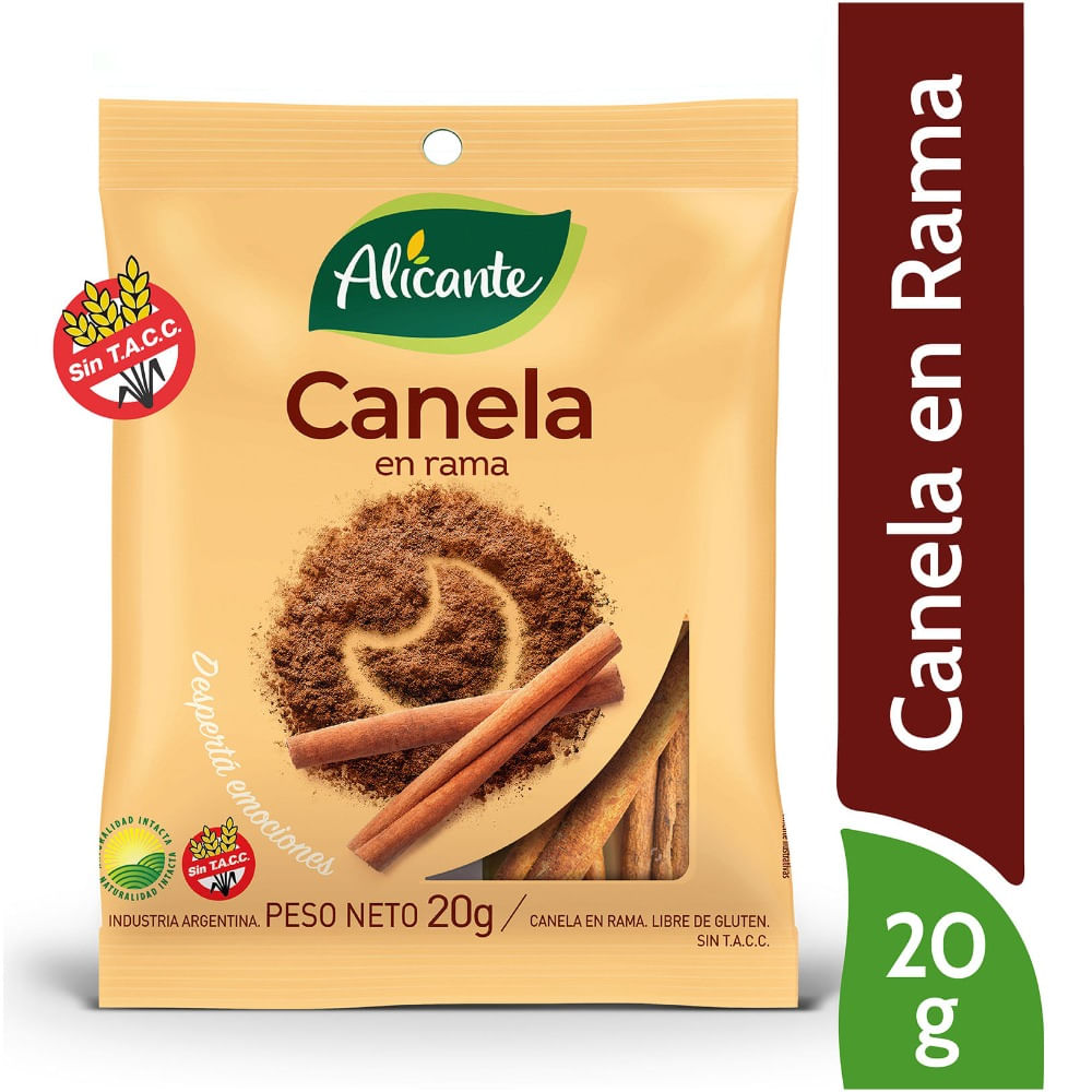 Canela en rama Alicante 20 g.