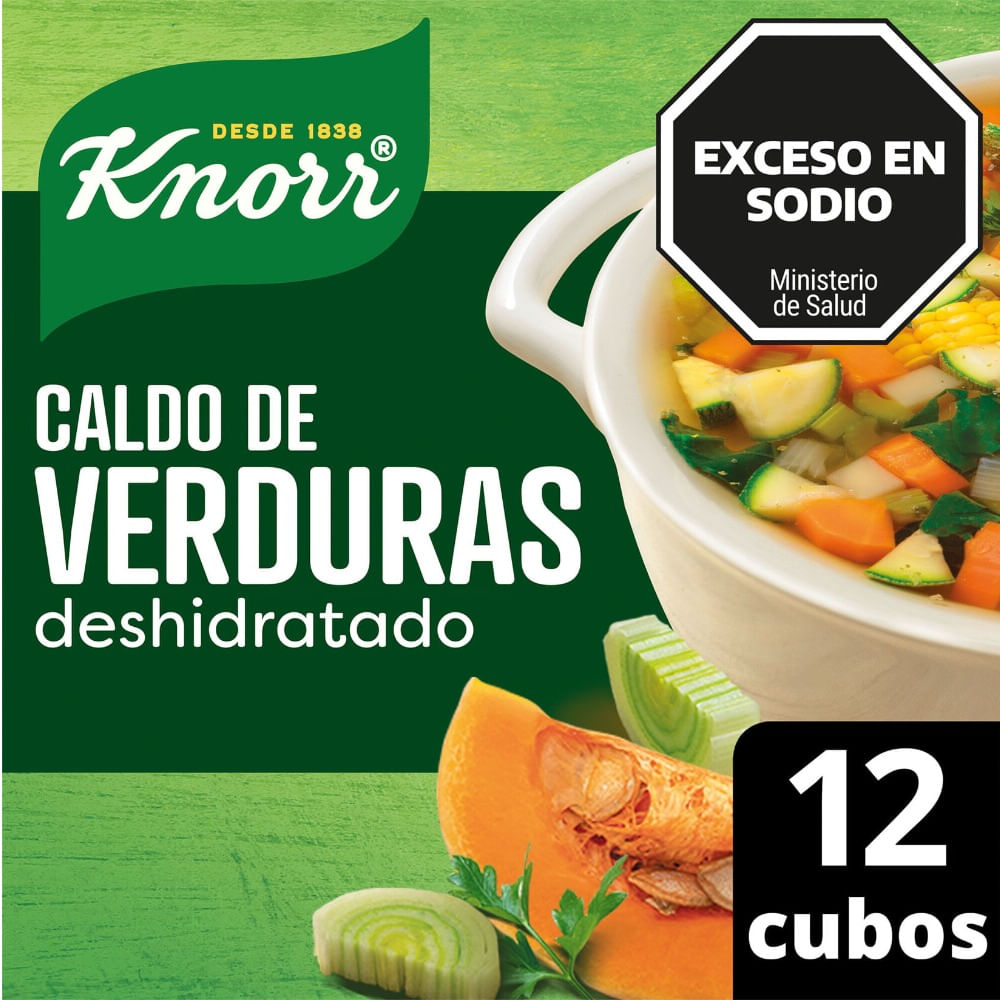 Caldo De Verduras Knorr 114 G 12u
