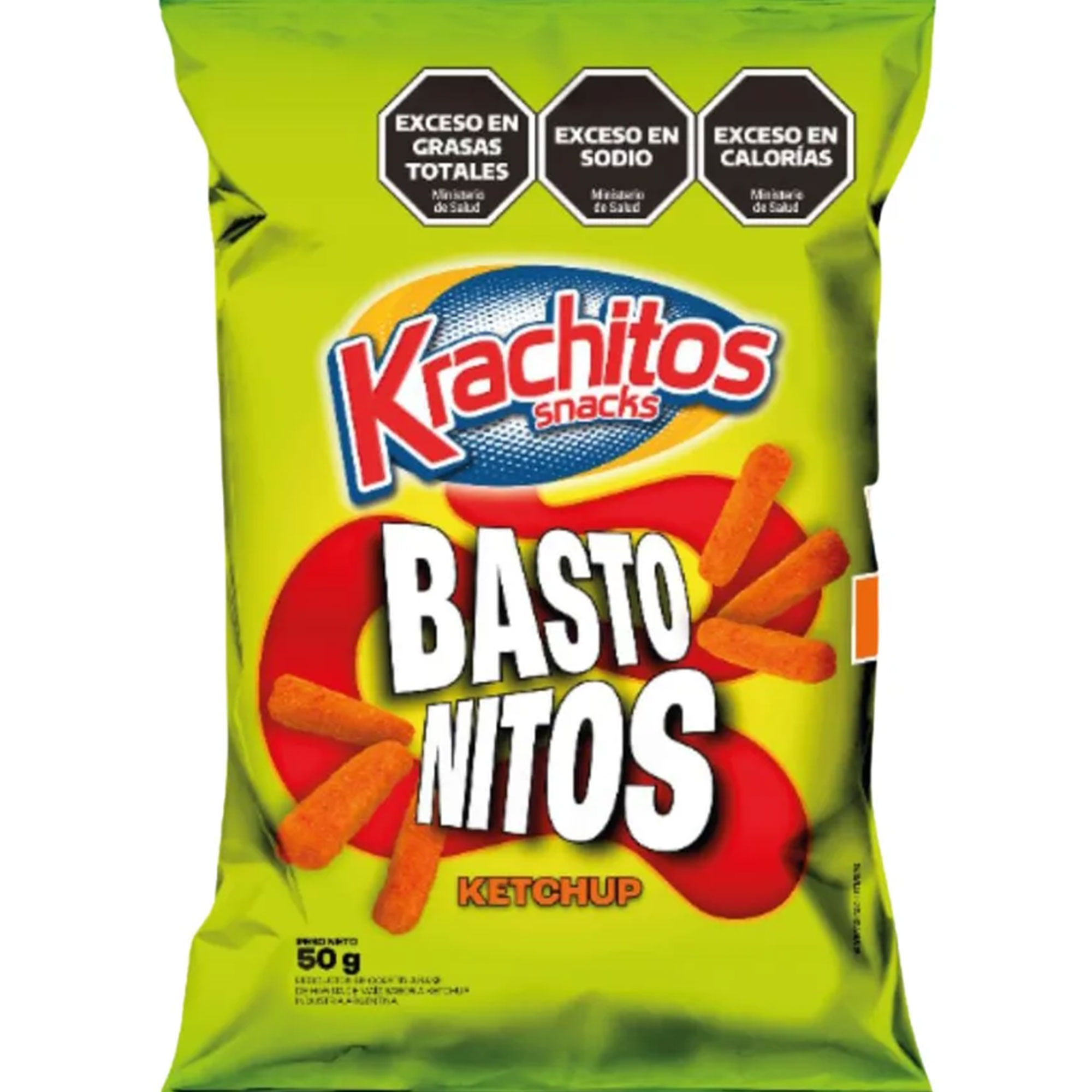 Bastonitos Krachitos Sabor Extra Queso 60g