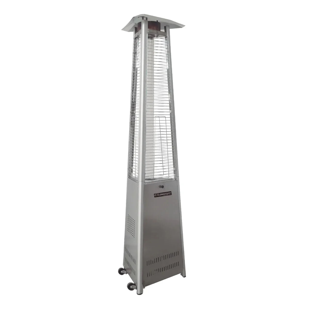 Calefactor Exterior Lusqtoff Jk-1010 PiráMide Inoxidable 10000 Kcal