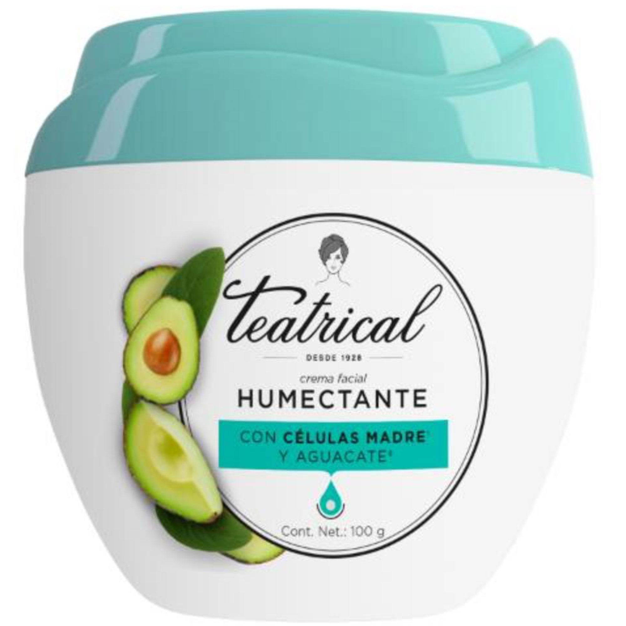 Crema facial Humectante Teatrical V2 100 grs