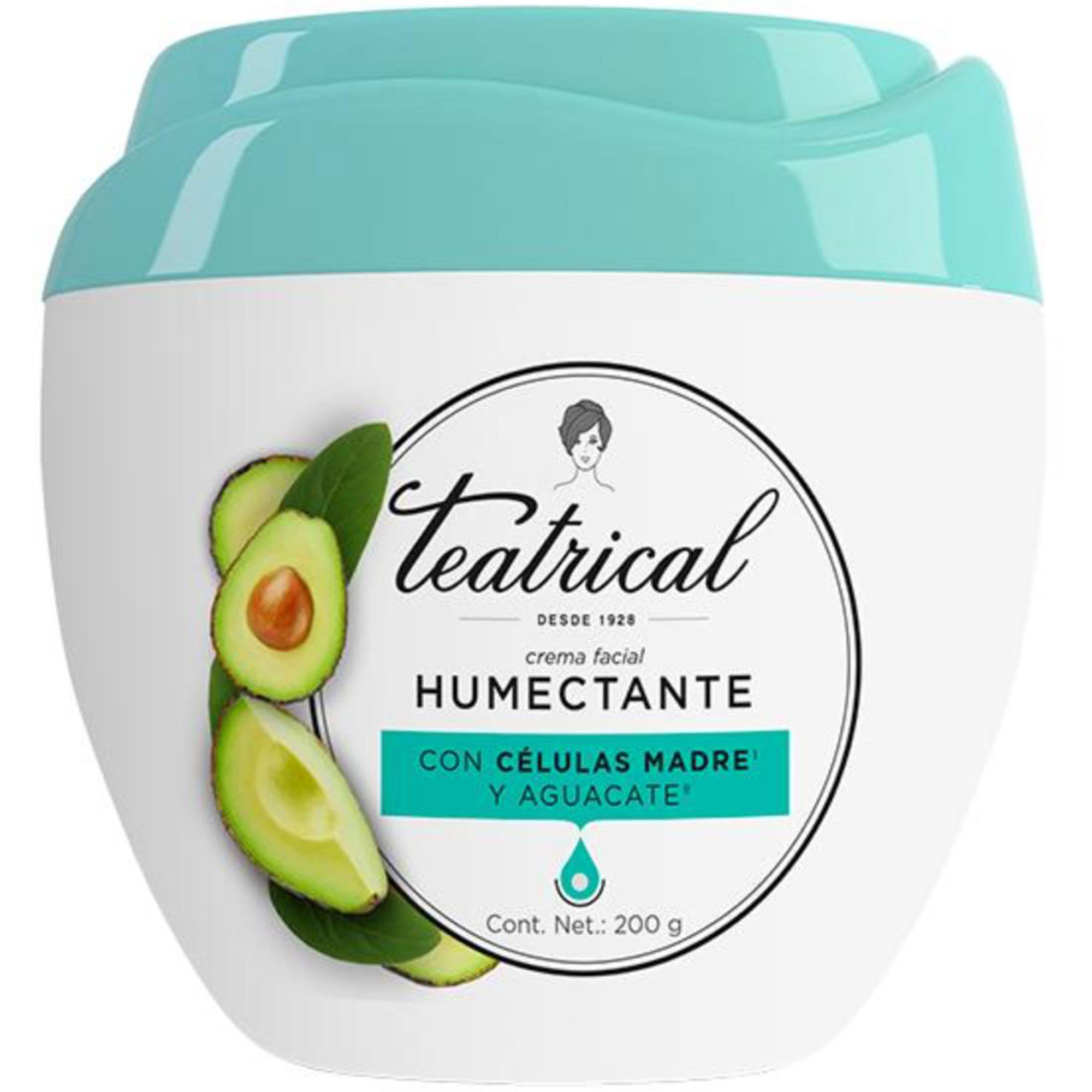 Teatrical Crema Facial Humectante 200 Gr V2