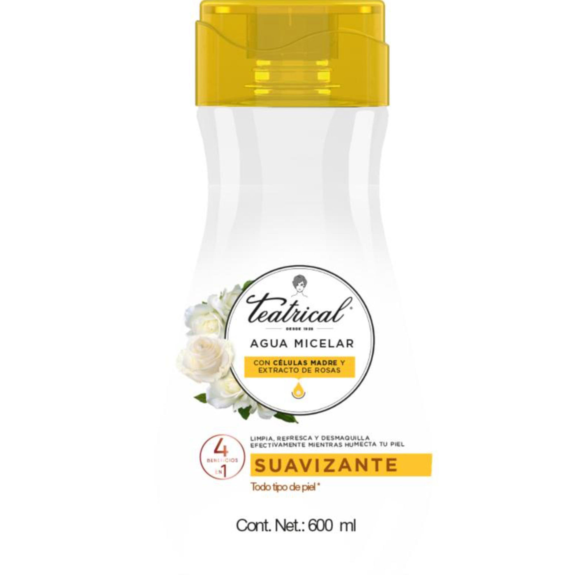 Teatrical Agua Micelar Suavizante 600 Ml