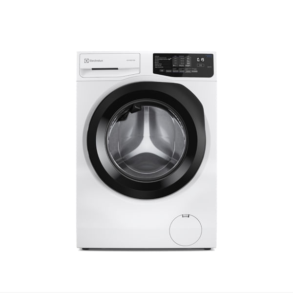 Lavarropas Carga Frontal Electrolux 10,5kg Blanco Inverter Con Agua Caliente Y Lavado Inteligente Lfb11