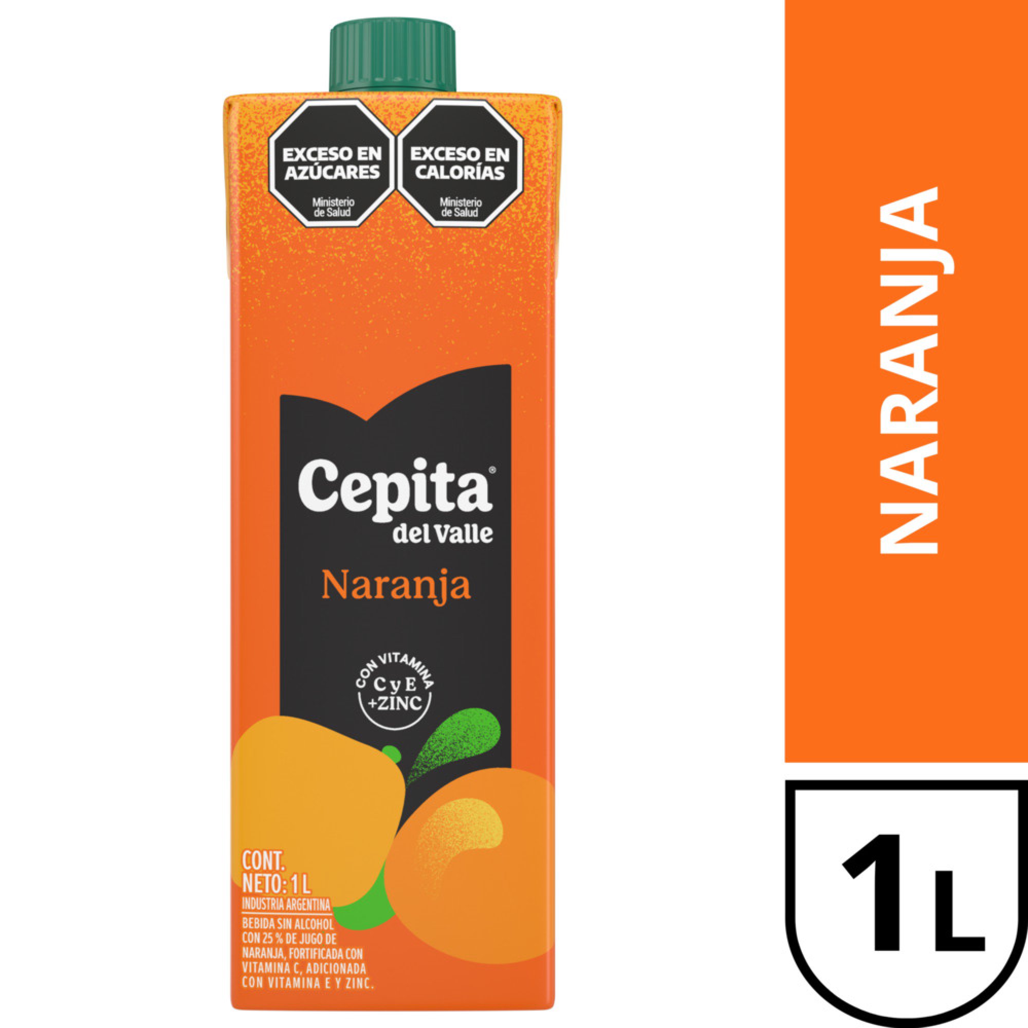 Jugo Cepita Del Valle Naranja 1l