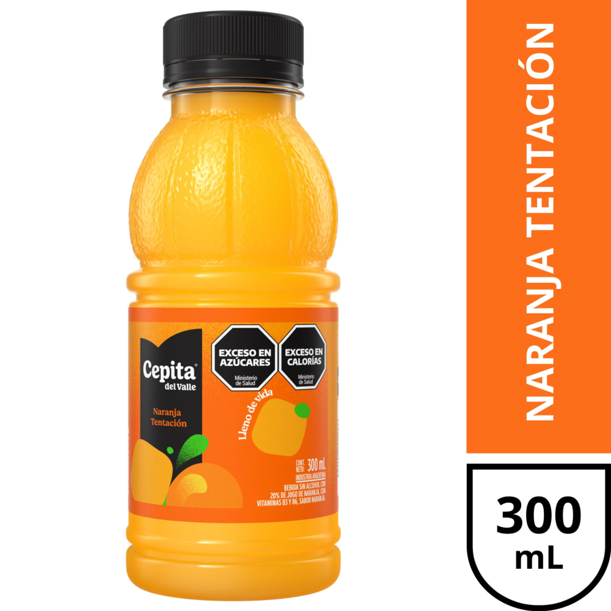 Jugo Cepita Del Valle Naranja Tentación 300 Ml