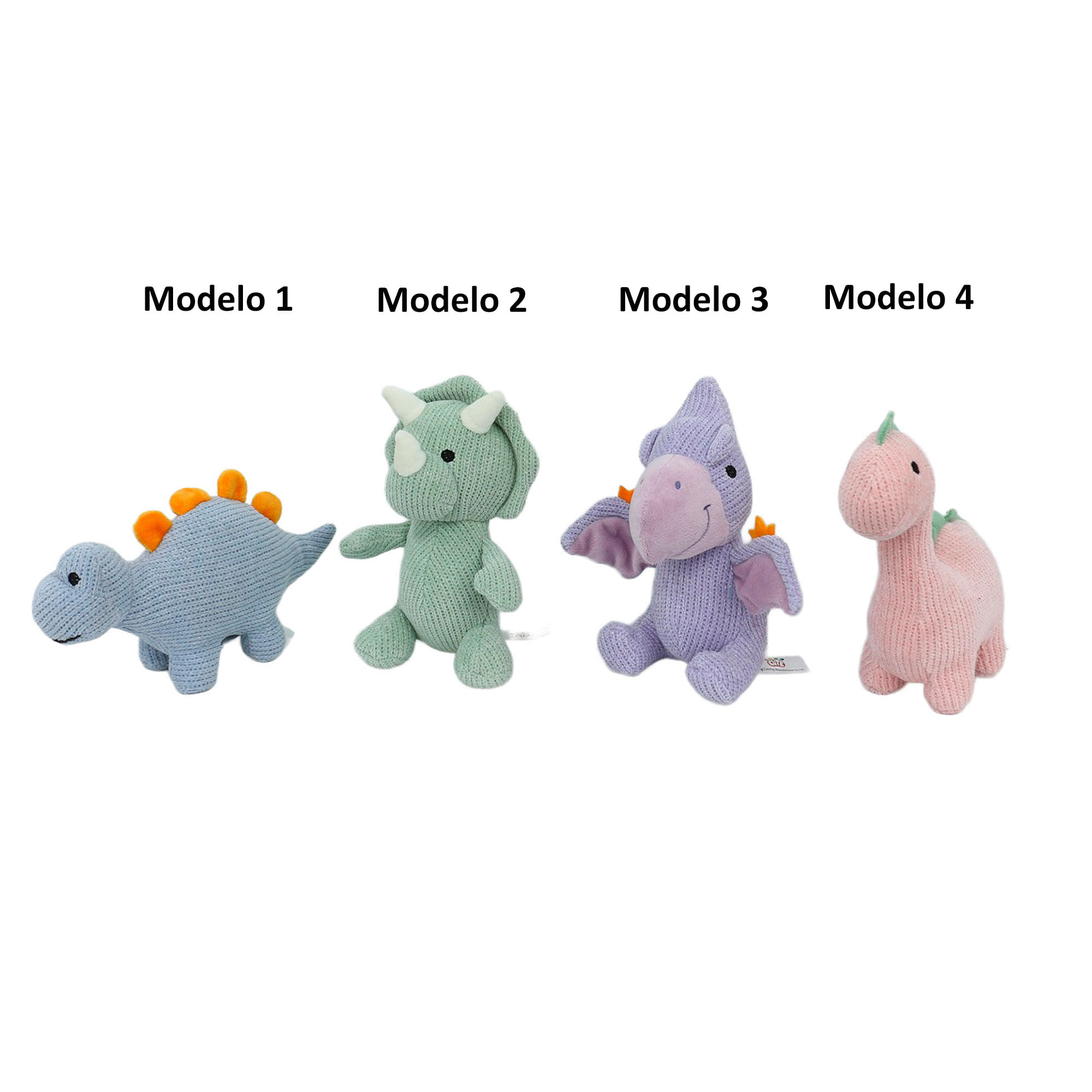 Peluche dinos 18 cm 4 Modelos Surtidos