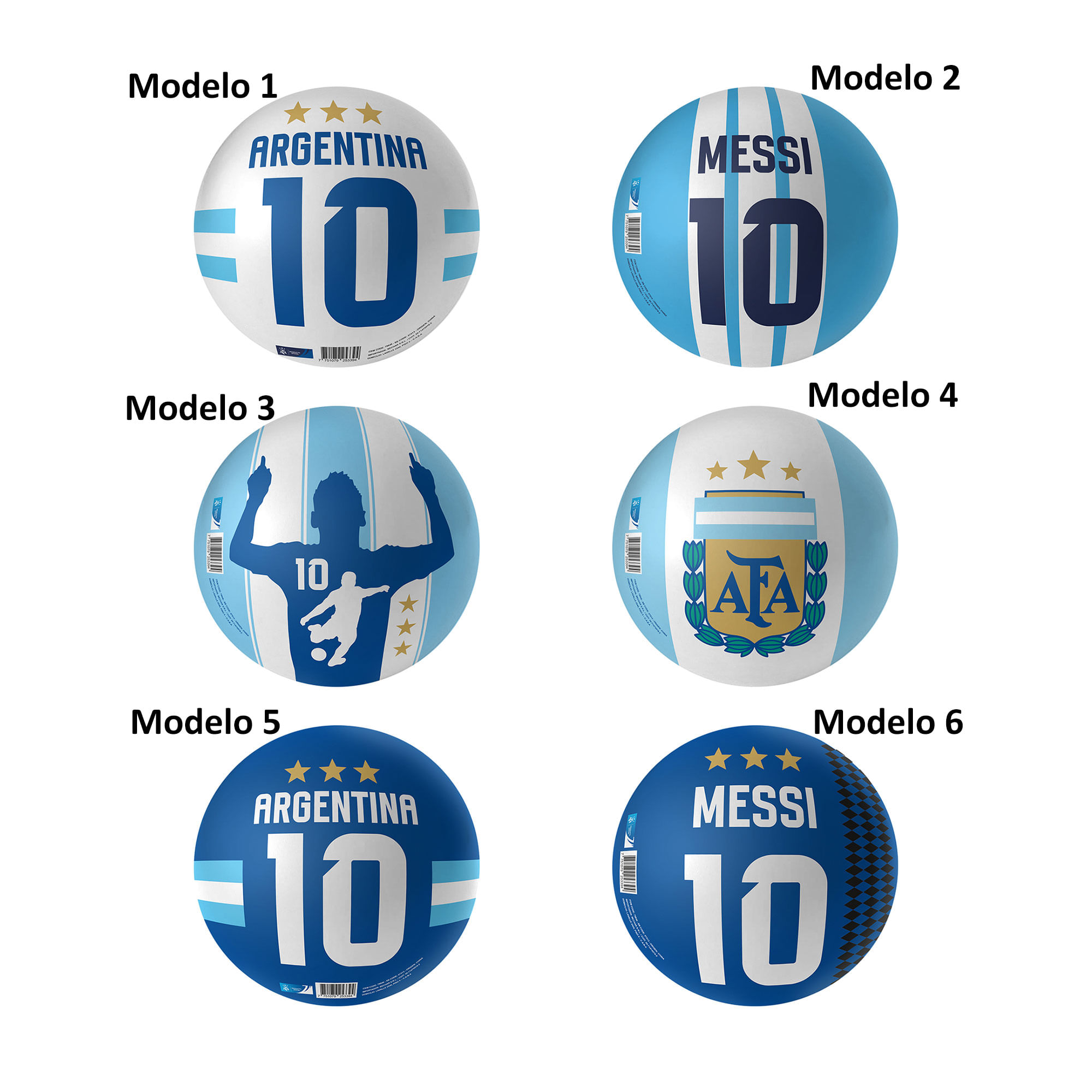 Pelota pvc N5 AFA Modelos Surtidos