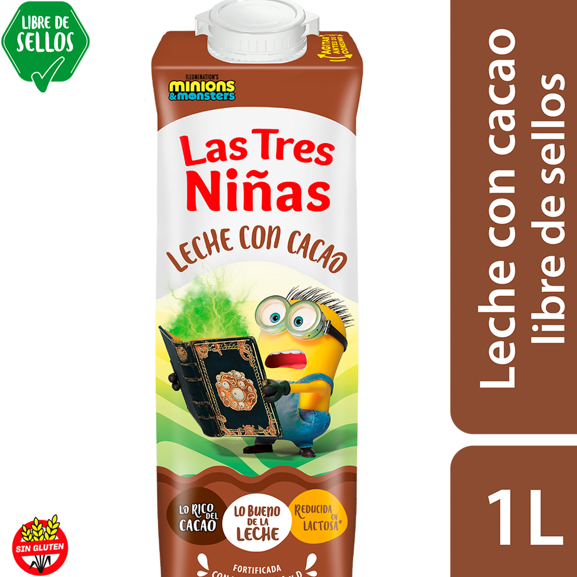 Leche Chocolatada Las Tres Niñas 1 L